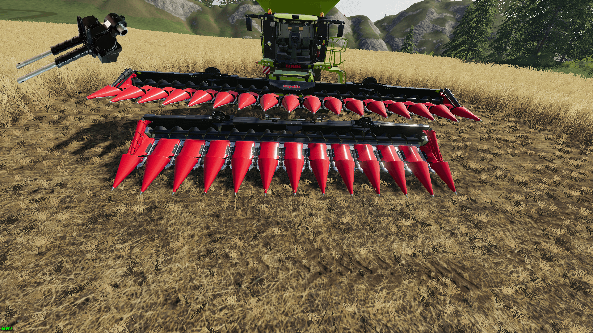 Hliníková prevodovka zberača kukurice pre obilný kombajn